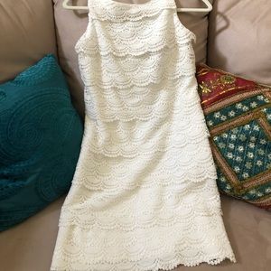 White House Black Market Crochet Dress
